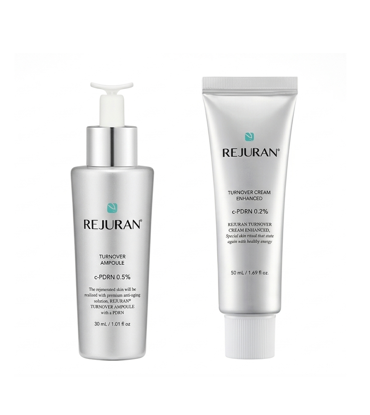 Rejuran Turnover Ampoule + Turnover Cream Enhanced Set