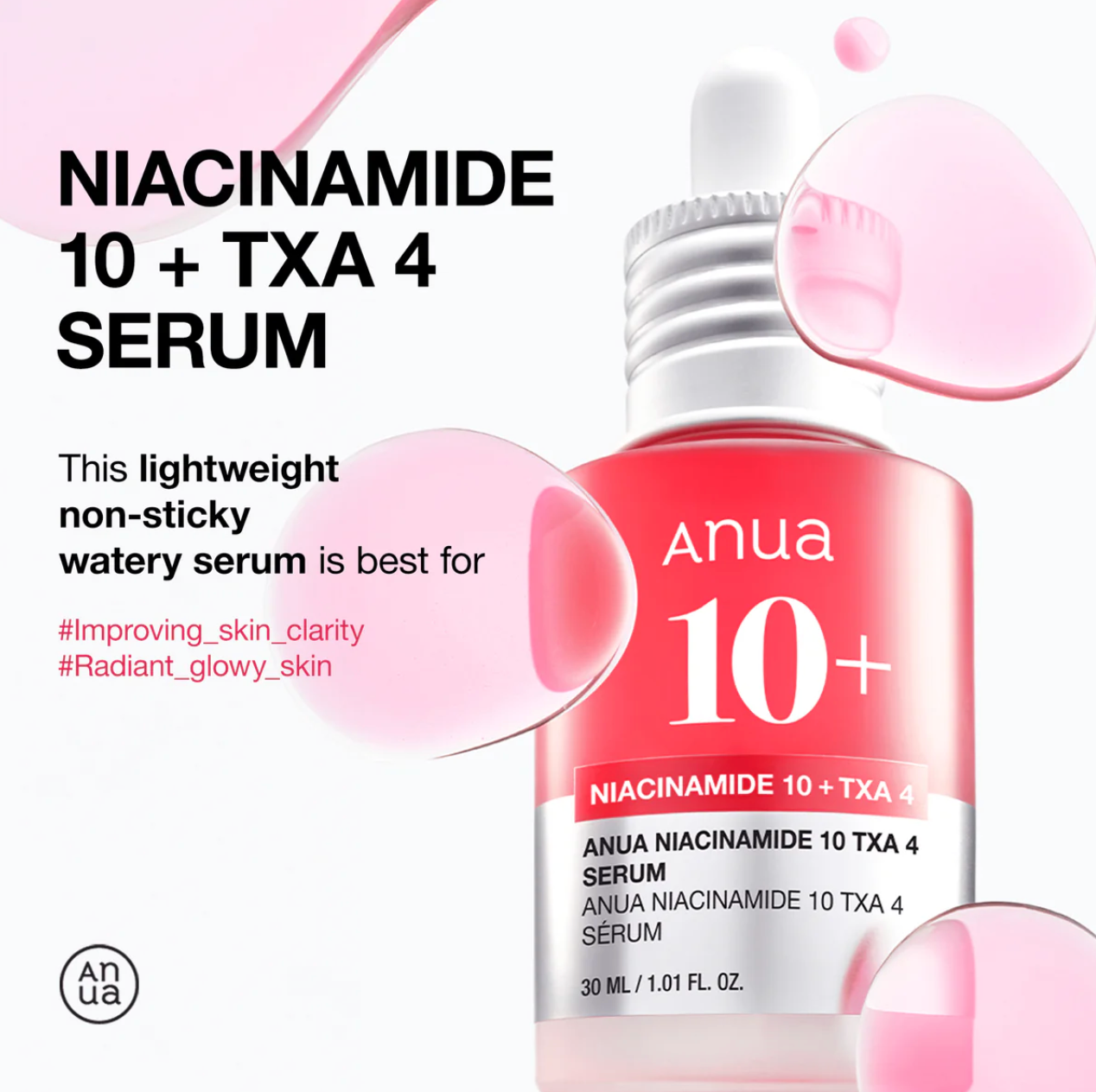 Anua Niacinamide 10+TXA4 Dark Spot Correcting Serum