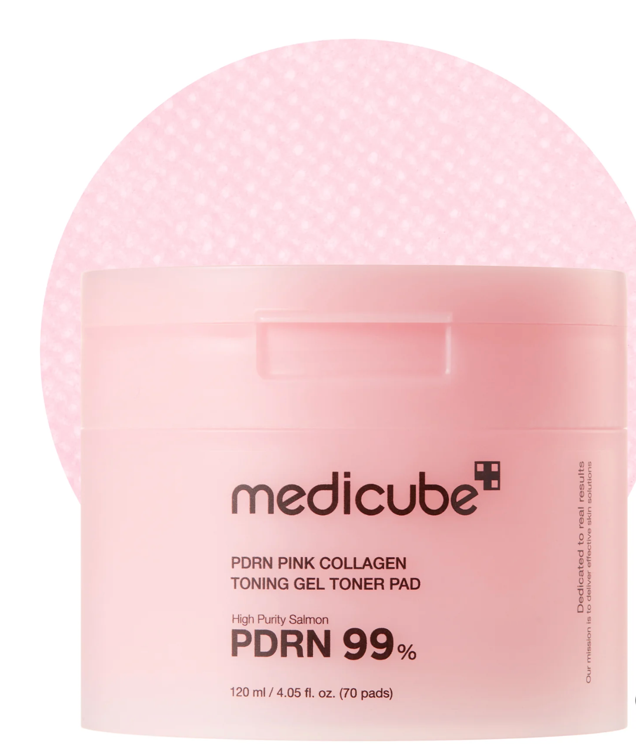 MEDICUBE PDRN Pink Collagen Toning Gel Toner Pad