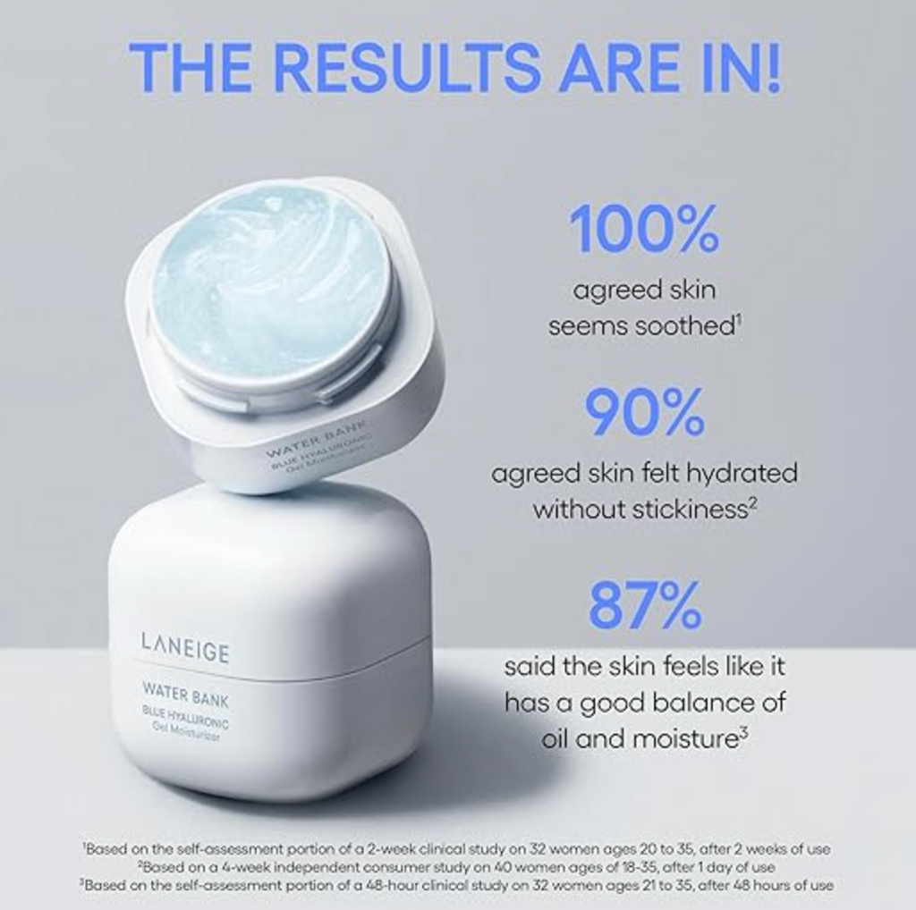Laneige Water Bank Blue Hyaluronic Gel Cream