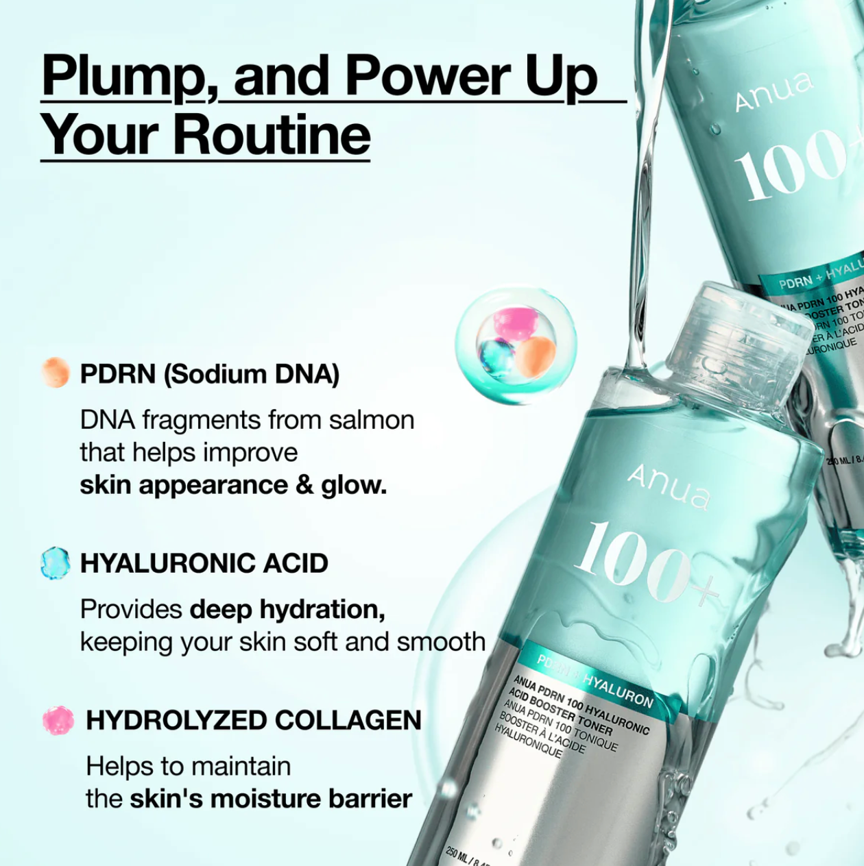 Anua PDRN 100 Hyaluronic Acid Booster Toner