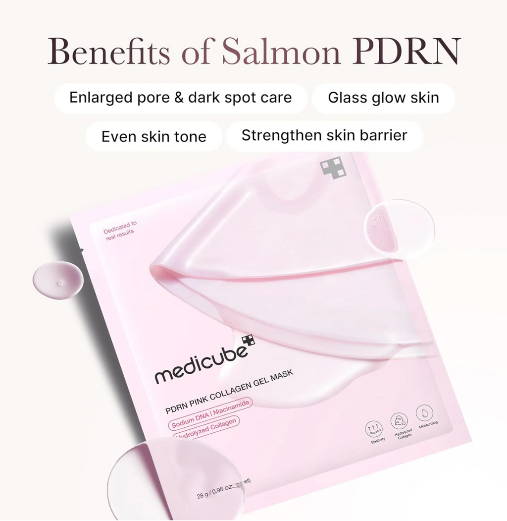 Medicube PDRN Pink Collagen Gel Mask 4each