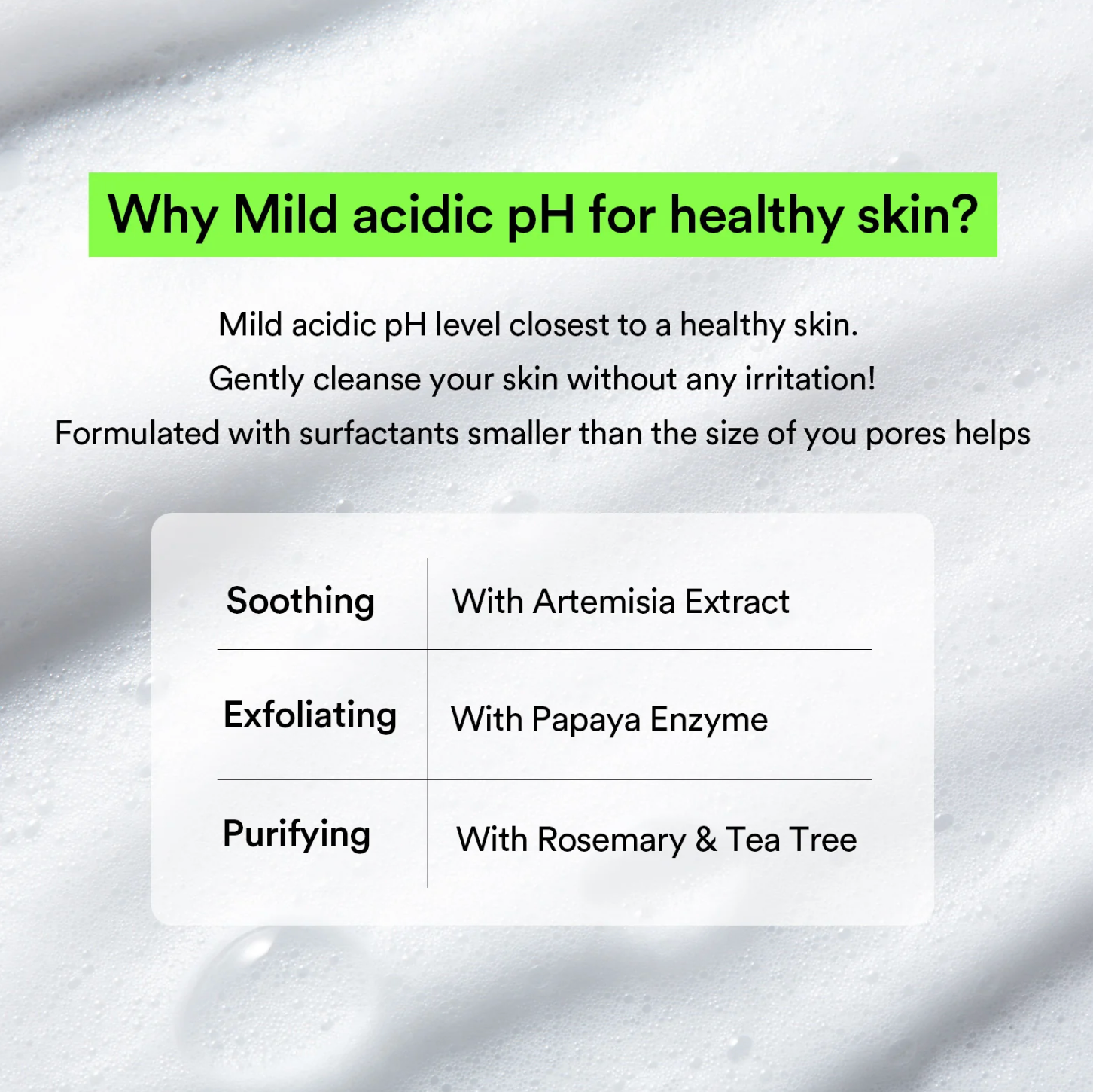 Abib Heartleaf Acne Cleansing Foam