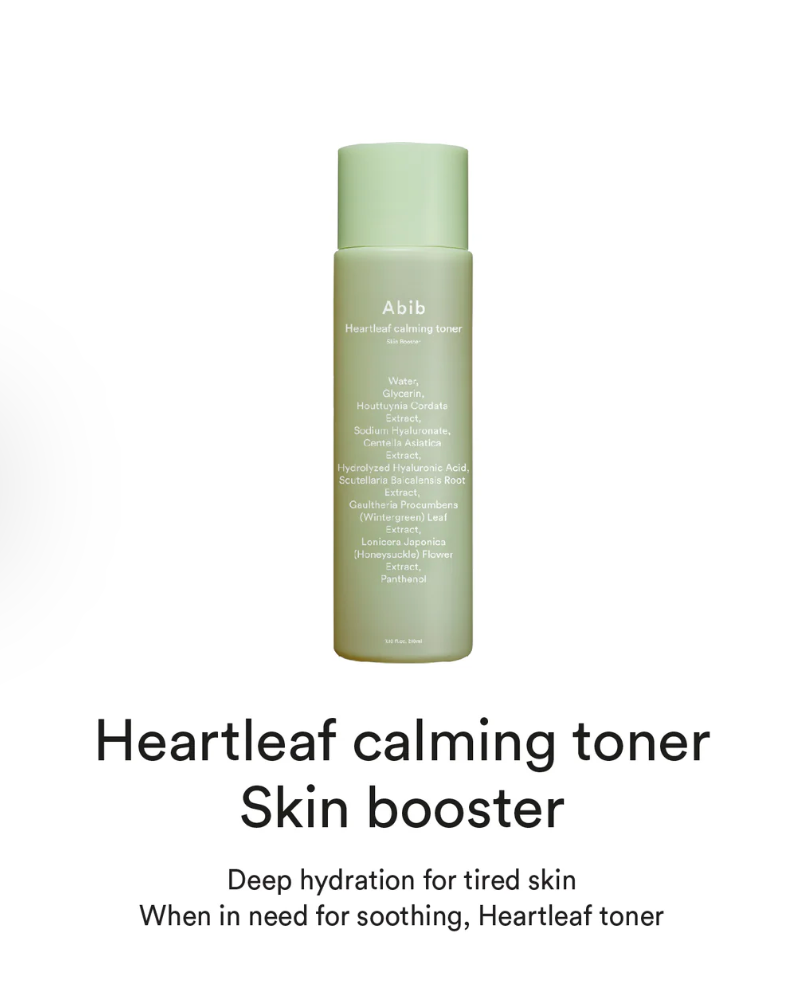 Abib Heartleaf Calming Toner