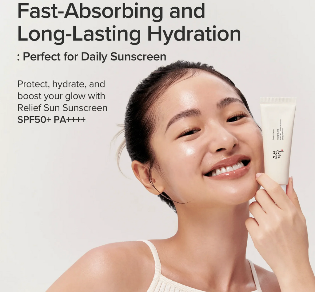 Relief Sun:Rice+Probiotics Sunscreen-50ml SPF50+ PA++++