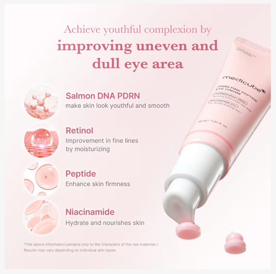 Medicube PDRN Pink Peptide Eye Cream